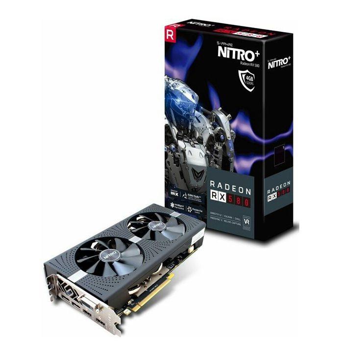 Sapphire NITRO PLUS Radeon RX 580 4GB GDDR5 256bit GRAPHICS CARD